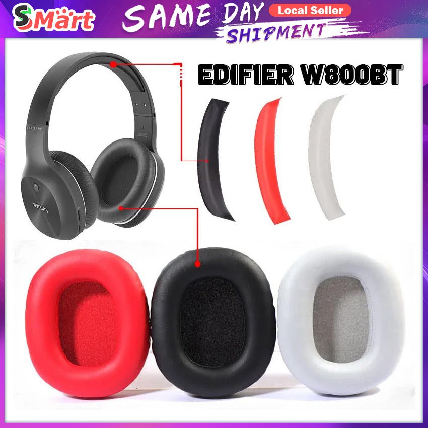 1 Pair Replacement Earpads Ear Pads Foam Earmuffs for Edifier W800BT ...