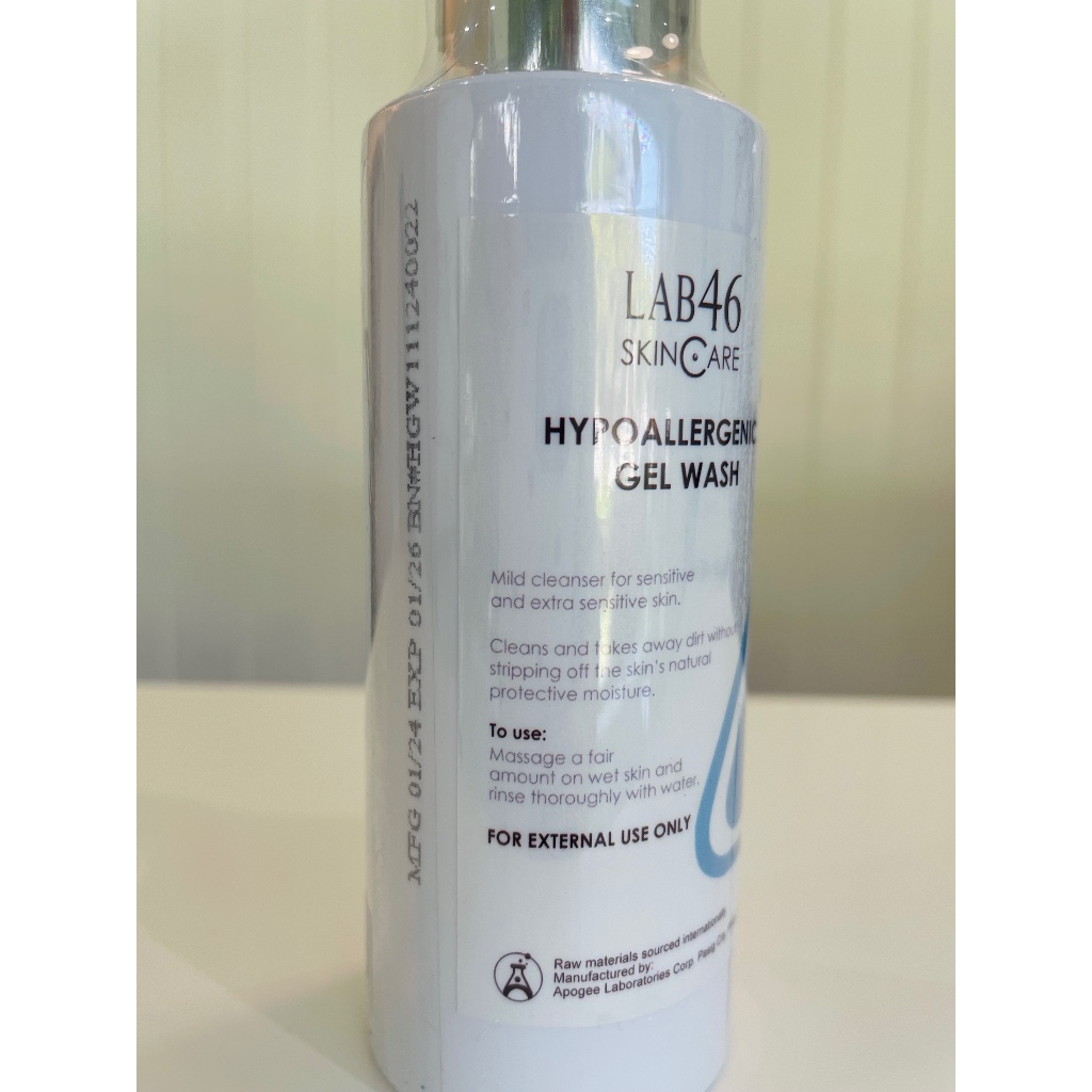 LAB46 HYPOALLERGENIC GEL WASH (SERENITY) | Shopee Philippines