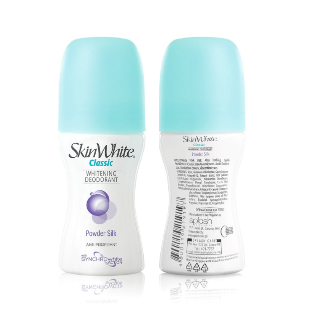 SkinWhite Classic Powder Silk Deo Deodorant 25ml | Shopee Philippines