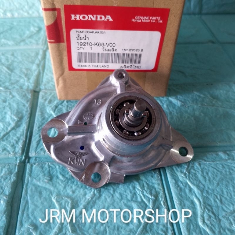 ⏺️Genuine(19210-K66-V00)Water Pump Comp Haft Honda Click 125, v1&v2 ...