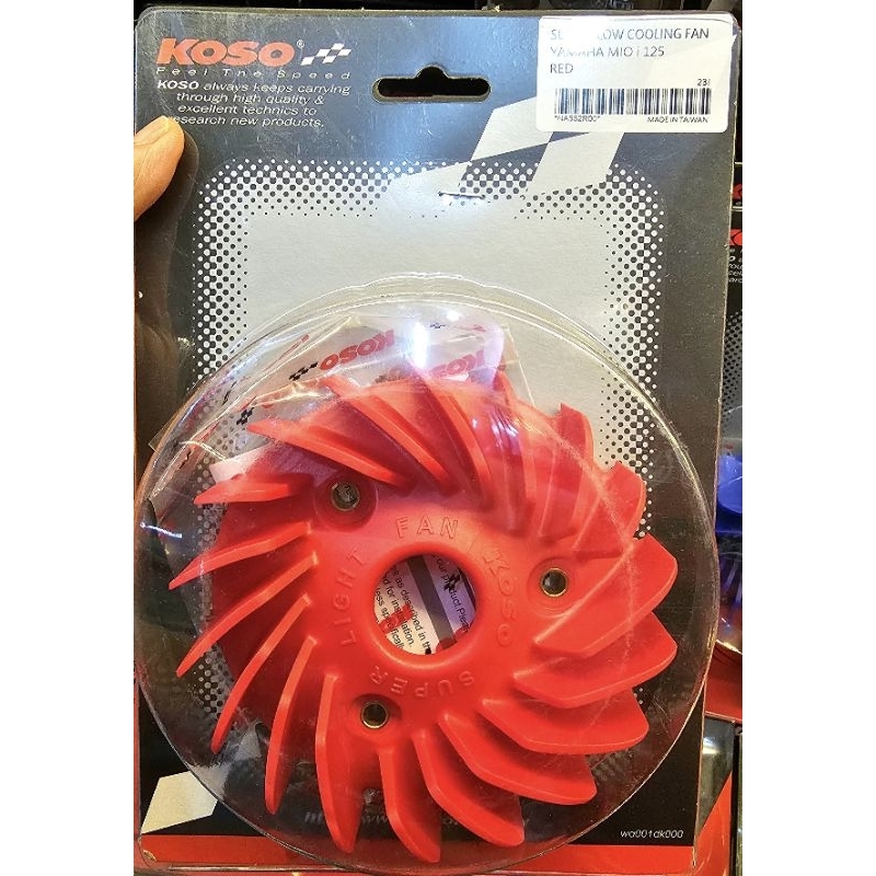 KOSO RACING SUPER FLOW COOLING FAN BLOWER SAME YAMAHA MIO I 125 / M3 ...