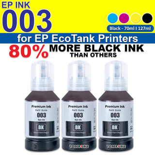 Compatible Epson 003 Bk Ink for Epson L3210 L1250 L3110 L3150 L3250 ...