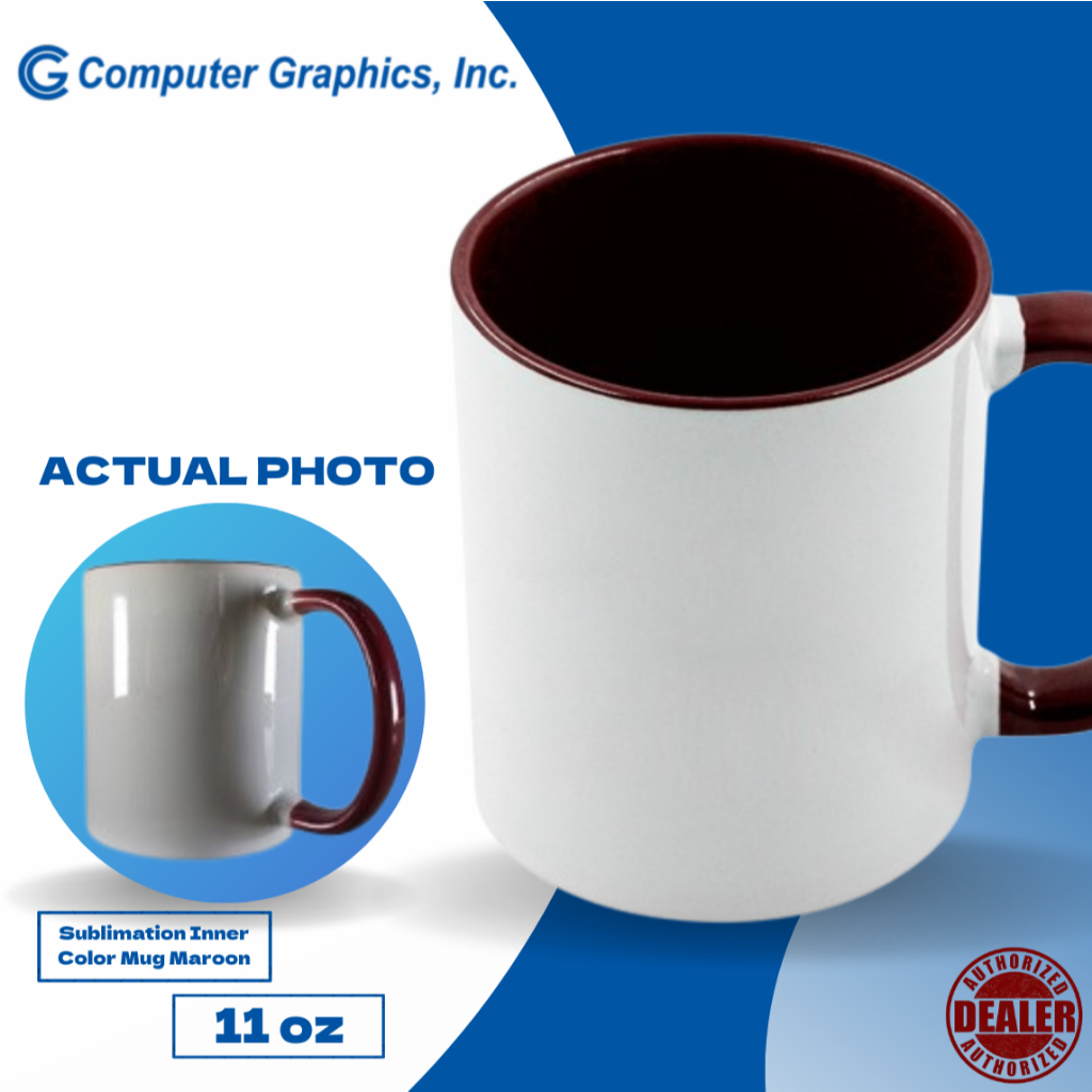 Sublimation Inner Color Mug 11oz | Shopee Philippines