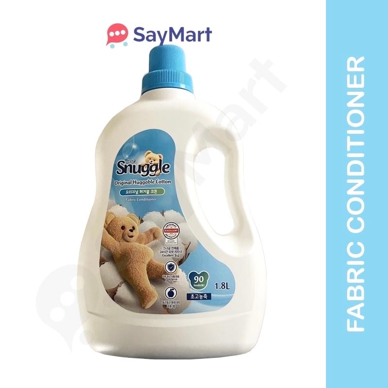 Snuggle Fabric Conditioner Huggable Cotton 1.8L | Shopee Philippines