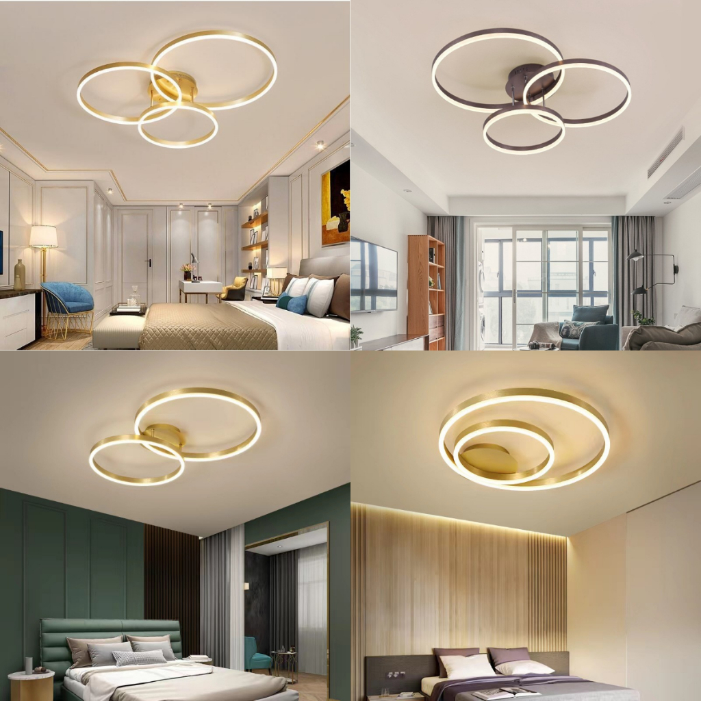 Odern Diable LED Ceiling Light Living Roo Lap With Reote Control - View #8