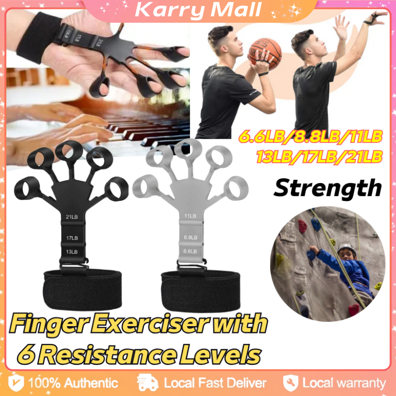 6 Resistance Levels Hand Grip Hand Strength Trainer Rehabilitation ...