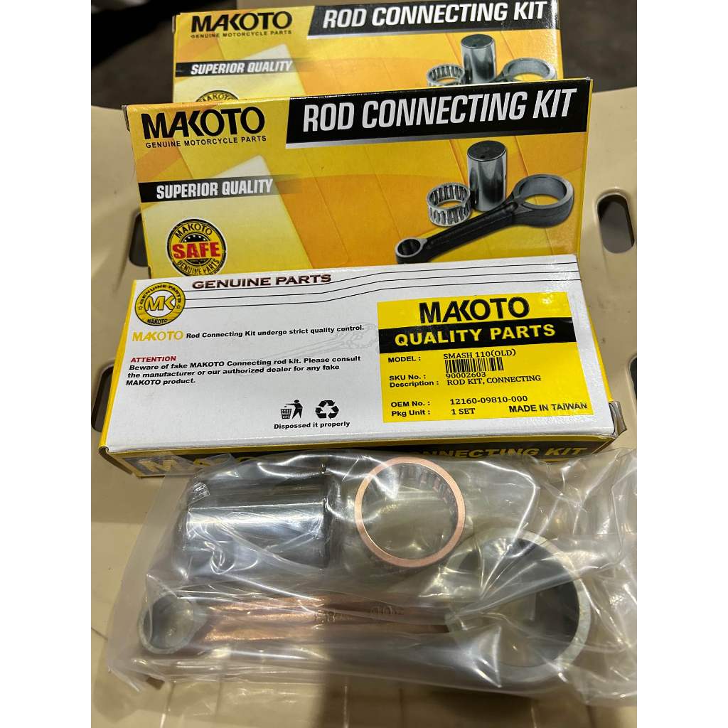 Smash 110 old connecting rod kit makoto | Shopee Philippines