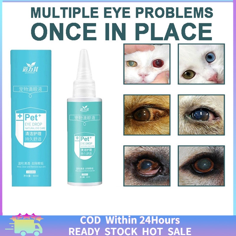 Pet Eye Drops for Cat Dogs Eye Infection Opthalmic Eye Drops Remove ...