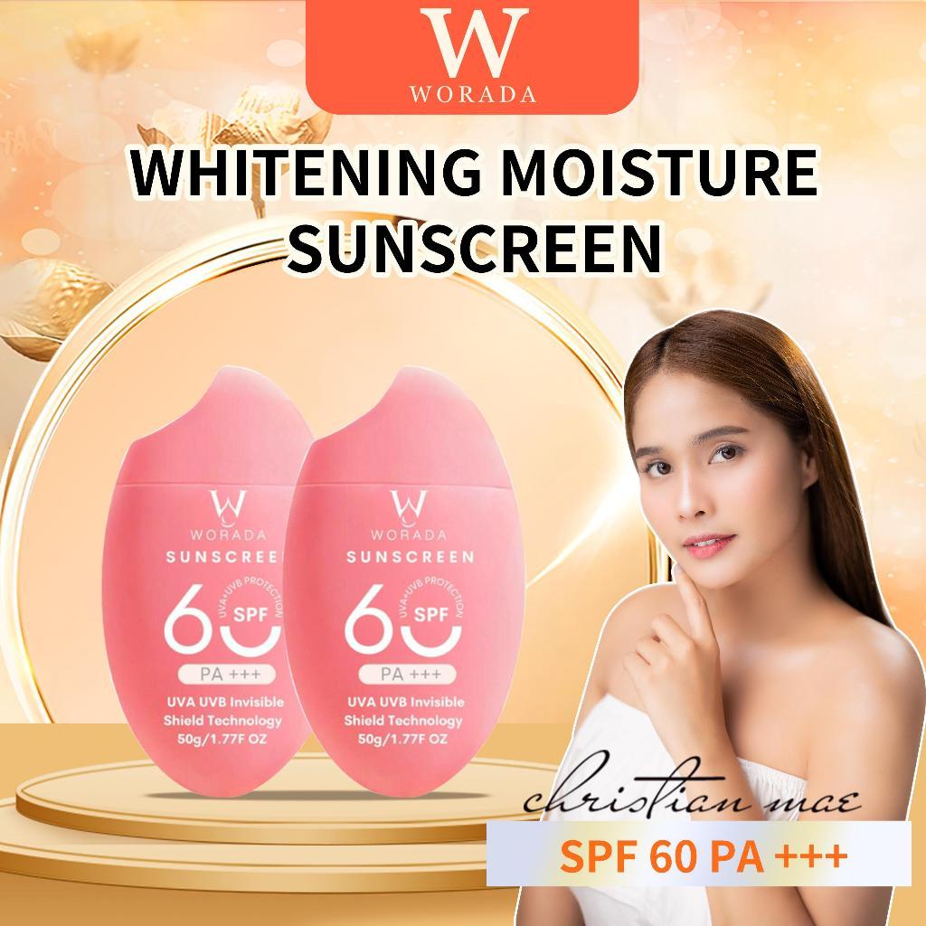 Fda Approved Worada Spf60 Face Sunscreen 50g Sunblock Whitening Cream Long Lasting Sunscreen 2931