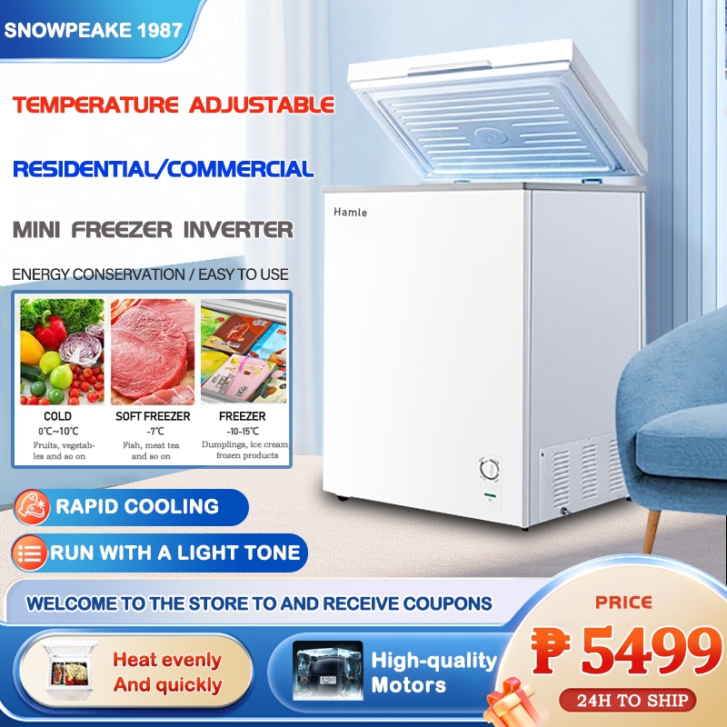 Commercial Freezers Inverter Chest Freezer Large Capacity Freezers Hom