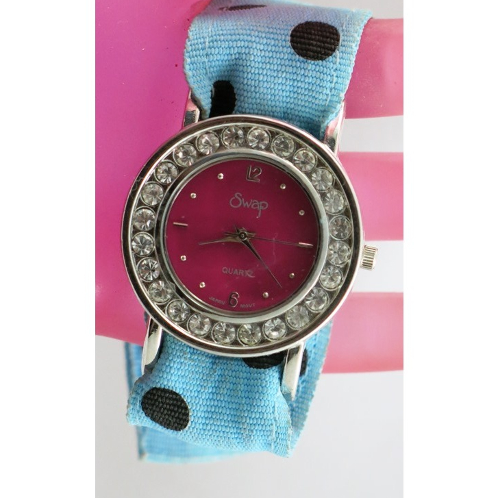 M14:Original SWAP Analog Watch for Women from USA-Silver Tone | Shopee ...