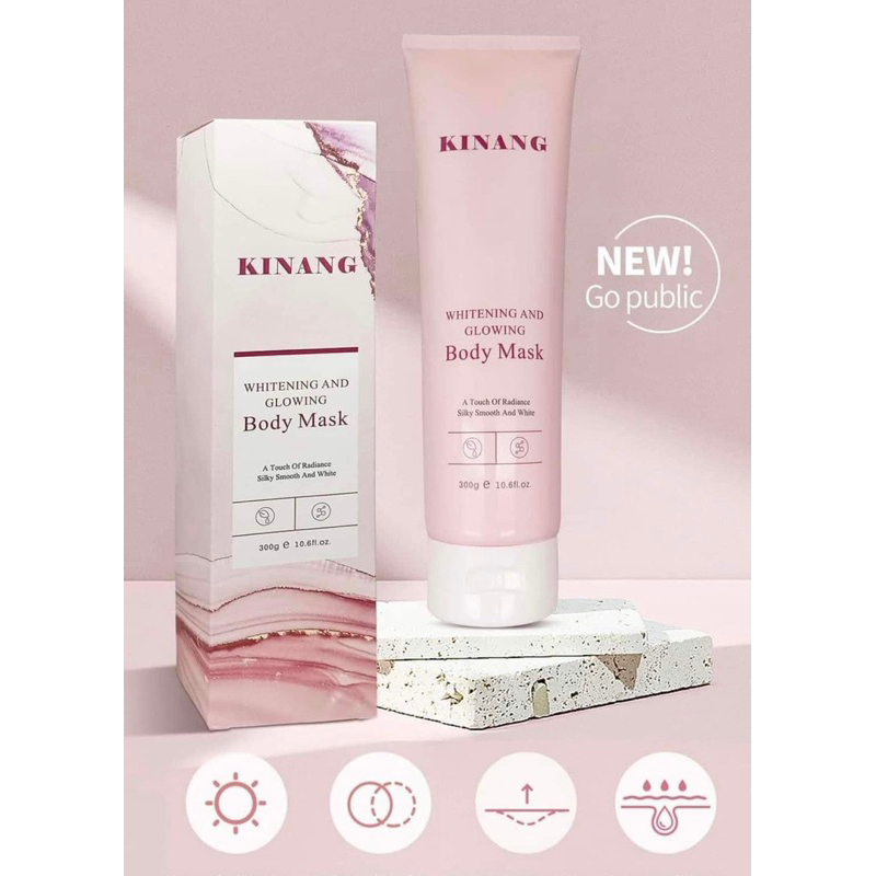 Kinang Whitening and Glowing body mask 300g | Shopee Philippines