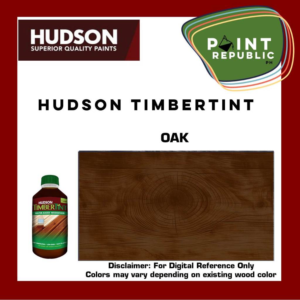 Hudson Timbertint Water Based Deep Penetrating Wood Stain-500ml