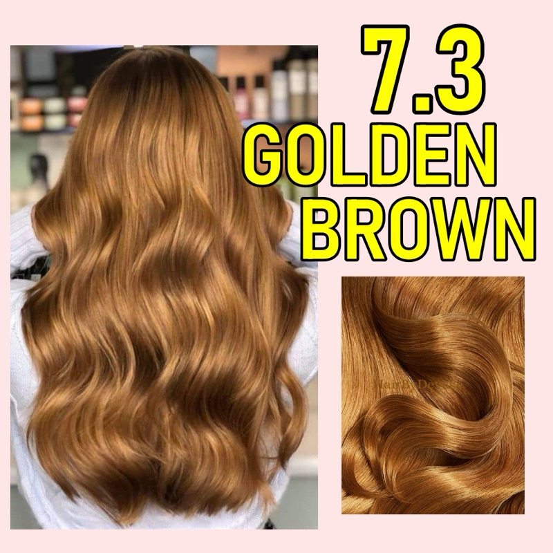 Bremod 7.3 Golden Brown with oxidizer cream | Shopee Philippines