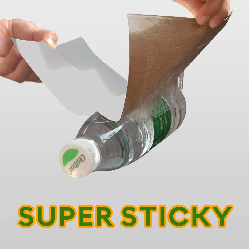 50/100 PCS Ticky Glue Paper Fly Flies Trap Fly Flies Trap Catcher Bugs ...