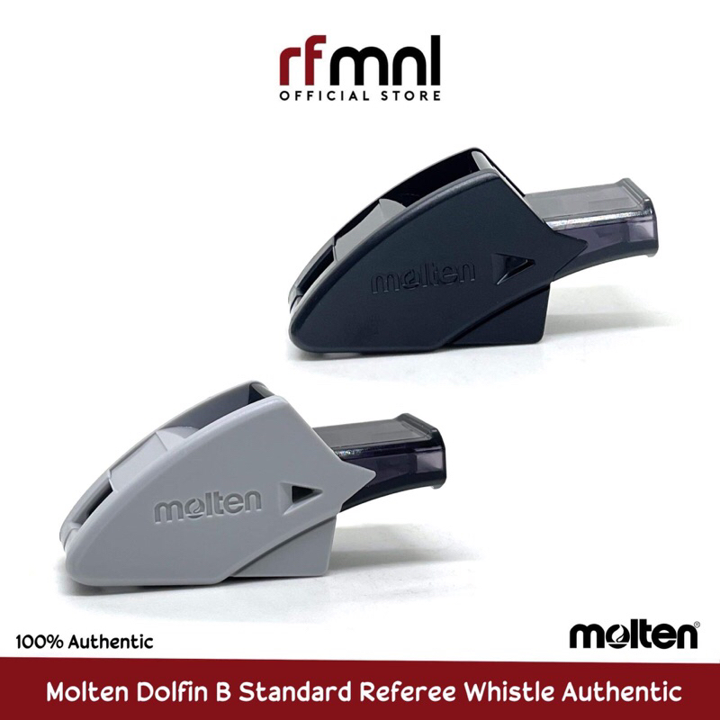 Molten Dual Tone Referee Whistle - Treble & Bass Sports Whistle For Coaches & Teachers