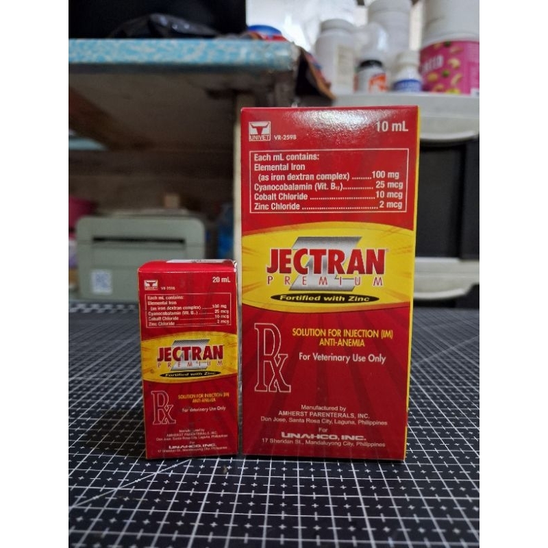 JECTRAN PREMIUM 20ML/10ML Anti-Anemia for Pigs | Shopee Philippines