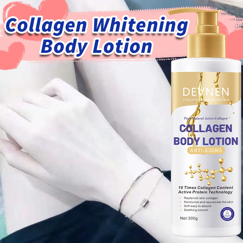 Collagen Whitening Body Lotion Moisturizing Firming skin Improve Dark ...