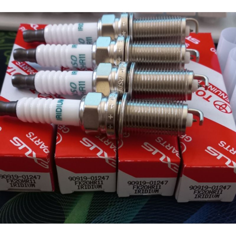 6x Denso Iridium Spark Plugs FK20HR11 90919-01247 – OEM Spec For Sienna RX350 ES350, Made In Japan