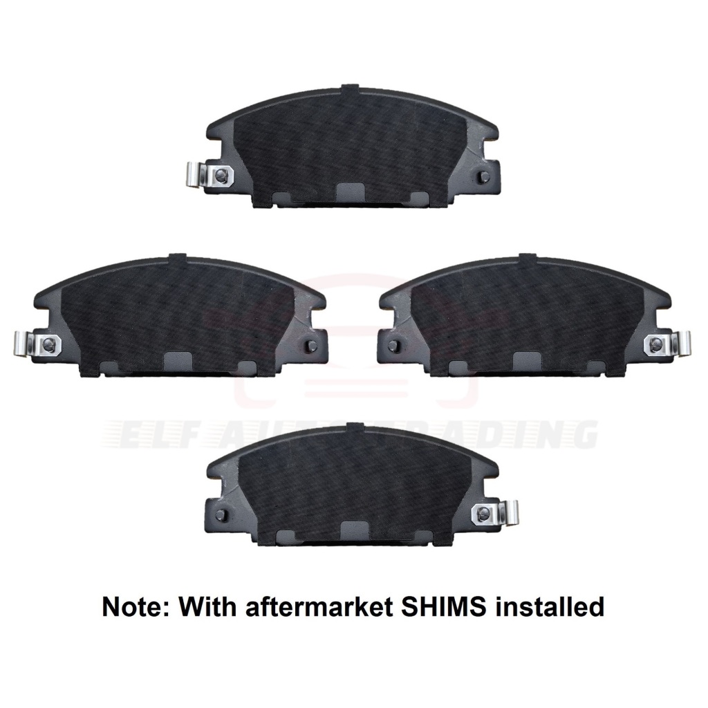 Genuine Akebono Front Brake Pads Isuzu TRF Fuego/Pick-up/IPV (1987-2005 ...