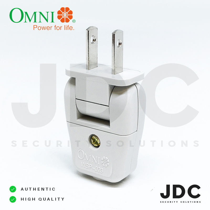 Omni WSP-003 Swing Type Plug 10A 250V | Shopee Philippines