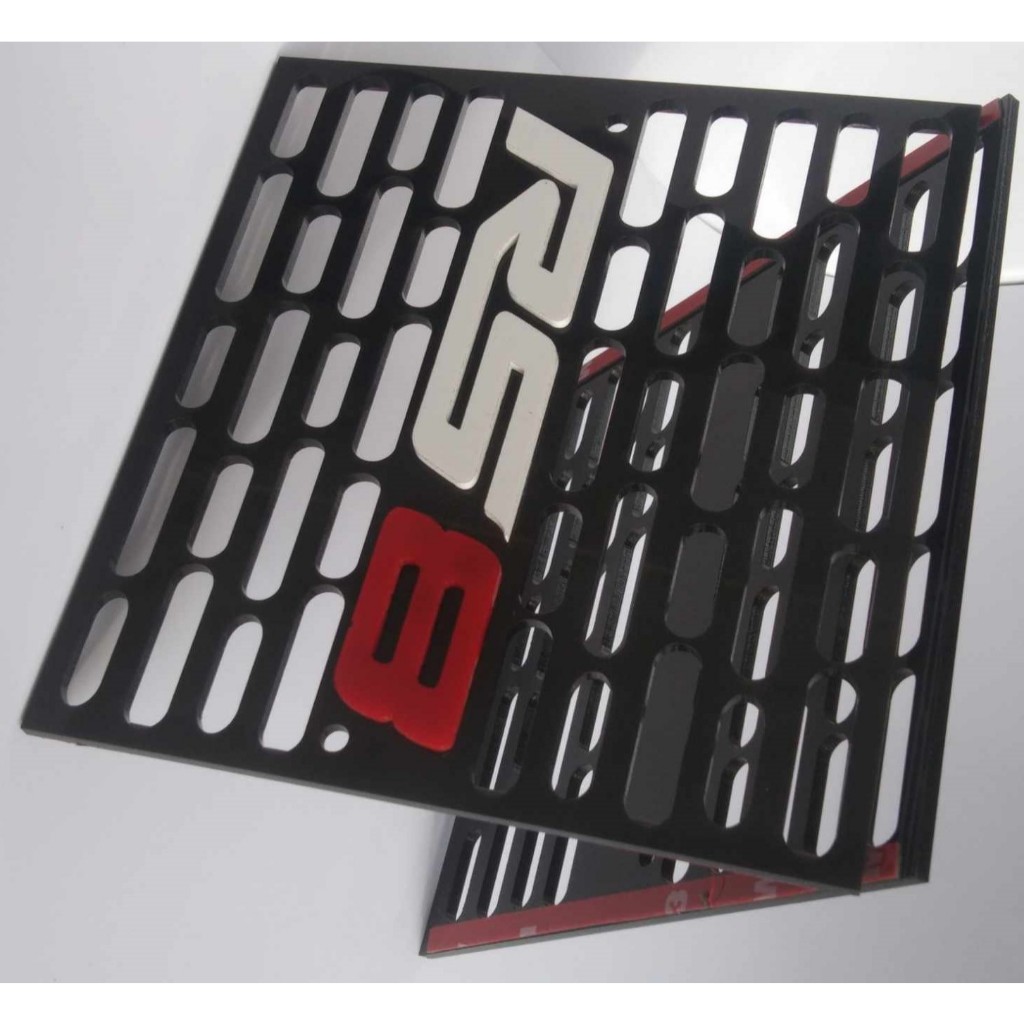 RADIATOR COVER FOR RS8 (ACRYLIC) (NMAX V2, AEROX V2, HONDA CLICK, PCX ...