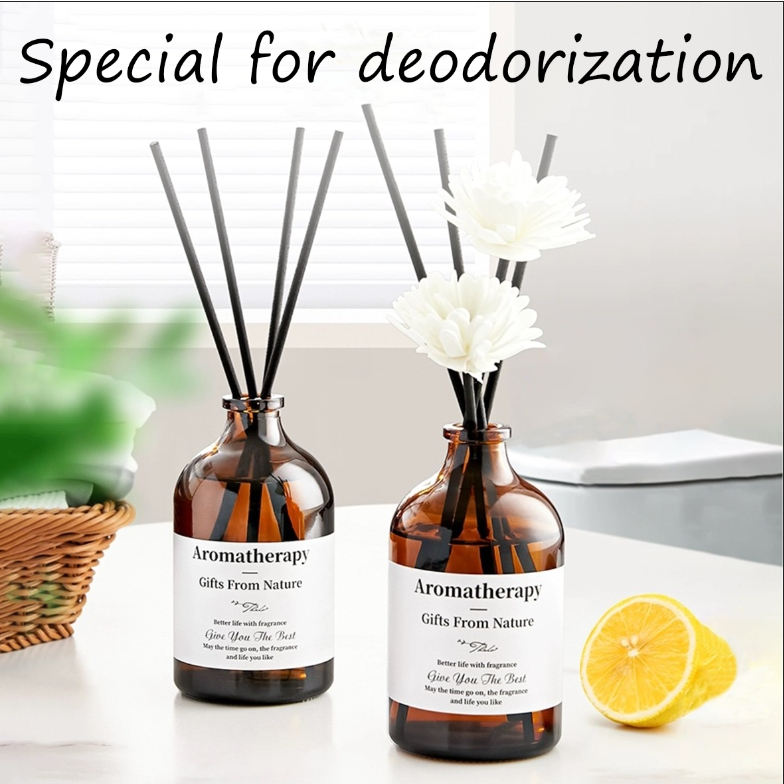 100ml Aromatherapy Essential Oil Reed Diffuser Air Freshener Living ...