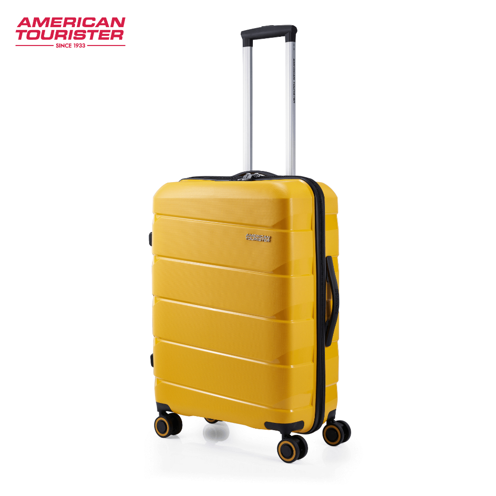 American Tourister Air Move Spinner 66 24 Tsa Zip Medium Shopee Philippines