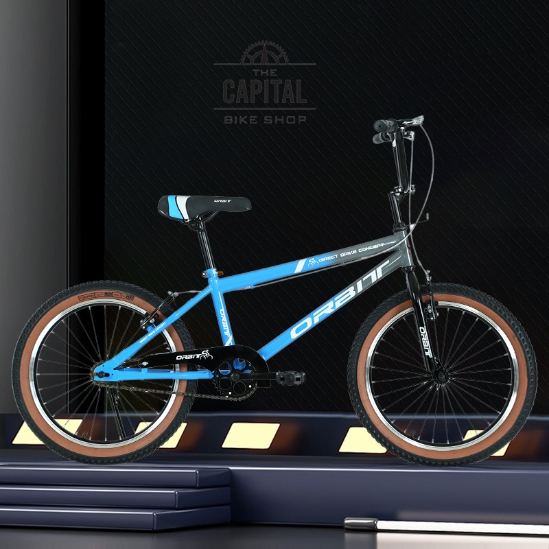 ORBIT MBX mountain bike with Big Tires and anti-Slip Extension
