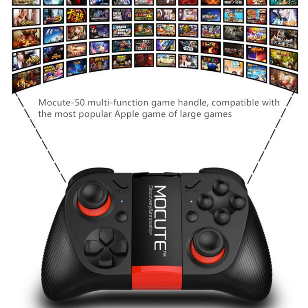 MOCUTE 053 Wireless Bluetooth Rechargeable Gamepad Game Controller For ...