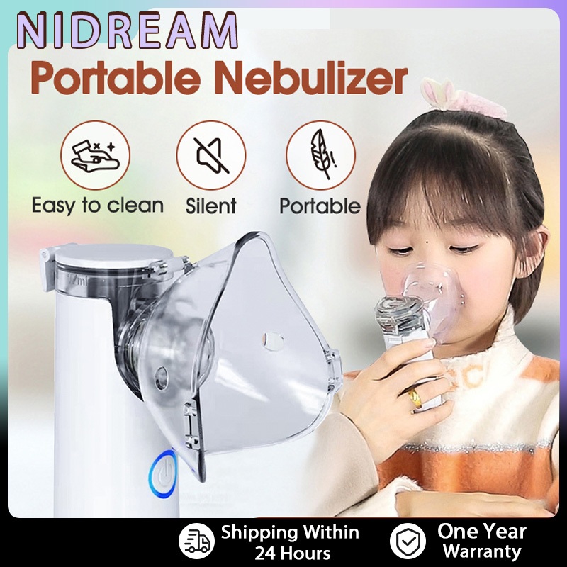 Handheld Nebulizer Portable Machine Asthma Inhaler Atomizer For Adult ...
