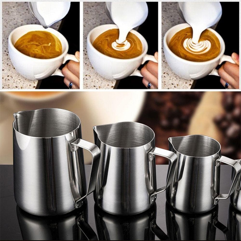 350/600ML Espresso Coffee Milk Cup Latte Pull Flower Mugs Frothing ...