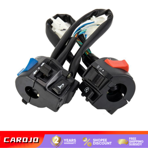 【24H Ship】Left And Right Switch (universal ) Motorcycle Handlebar Mount ...