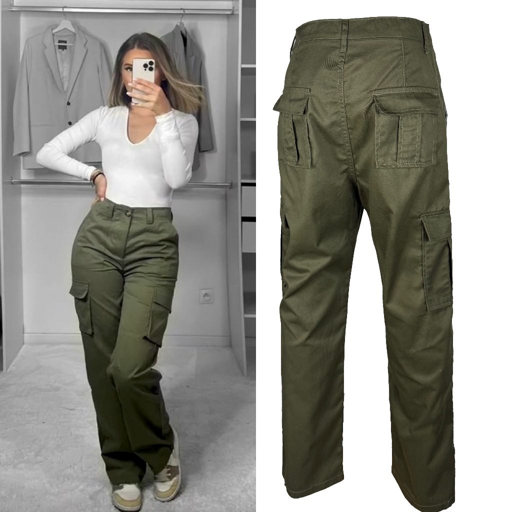 Cargo ladies trousers best sale