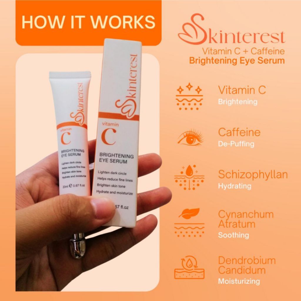 SKINTEREST EYE SERUM Shopee Philippines