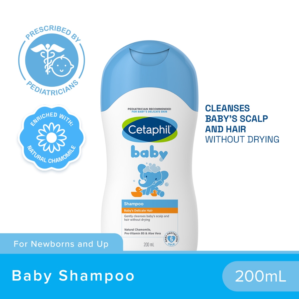 Cetaphil Baby Shampoo 200ml (Natural Chamomile Gentle Formula ...