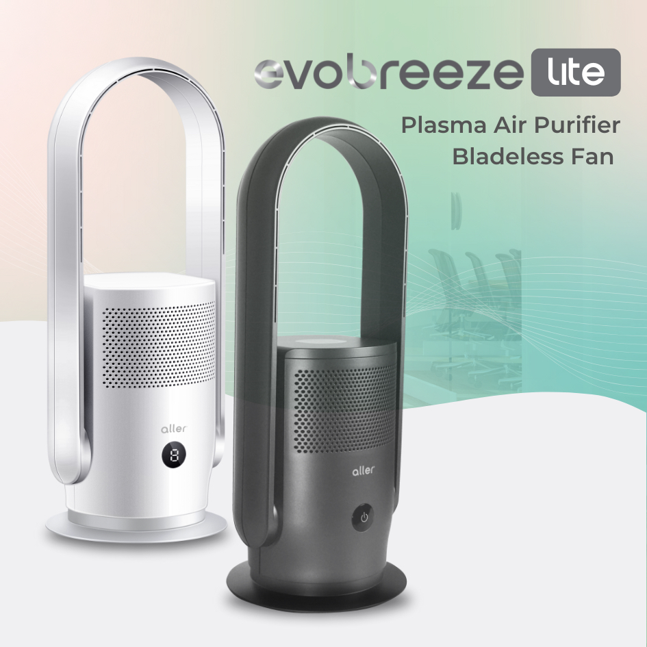 Aller Evobreeze Lite Plasma Air Purifier Bladeless Fan | Shopee Philippines