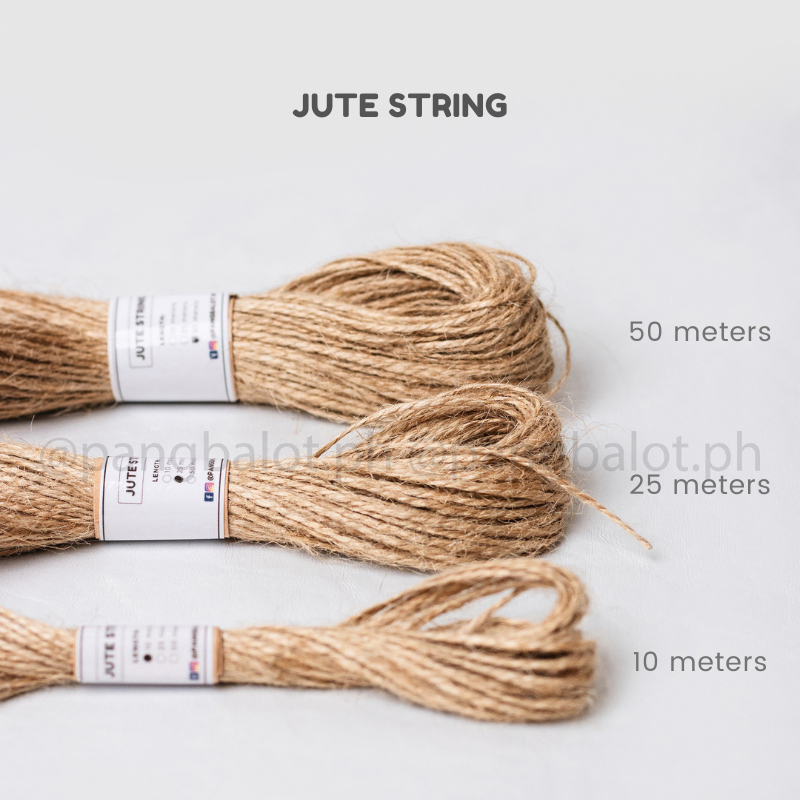 Jute String - 10 meters, 25 meters & 50 meters | Shopee Philippines