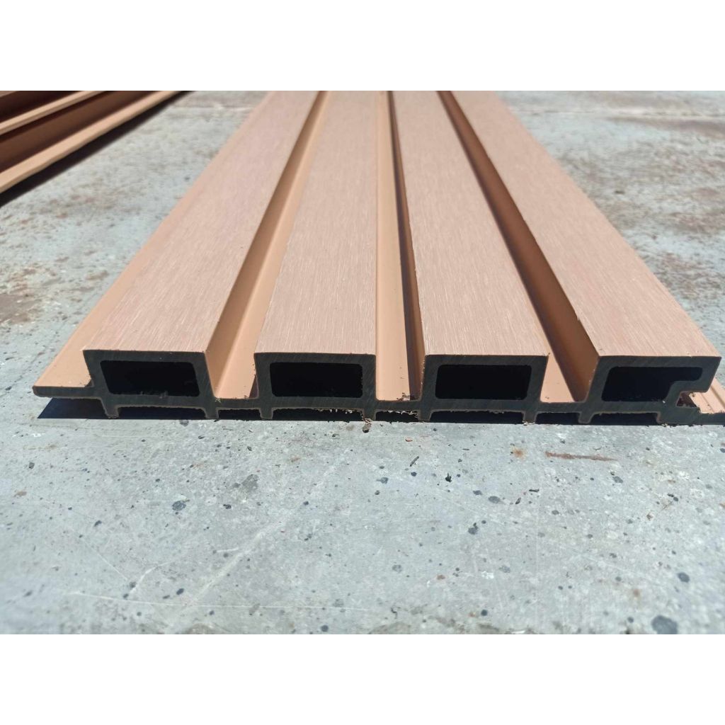 WPC Fluted Capped Wall Cladding Panel (2pcs in 1.45meter length ...