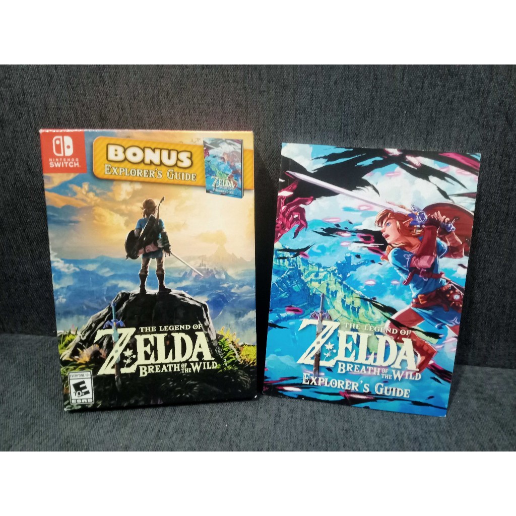 The Legend Of Zelda Breathe Of The Wild Explorer's Guide (Used ...