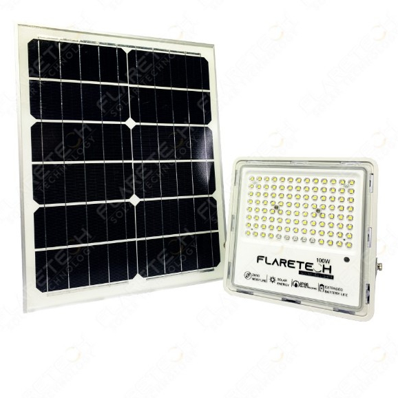 Flaretech Solar FloodLight PX Series 100W | Shopee Philippines
