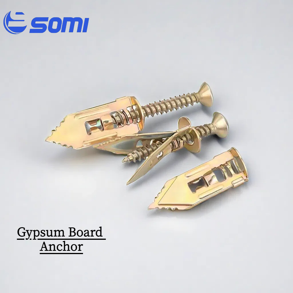 50PCS Screw Expansion Nails Hollow Wall Expansion Dowel Fixing Tools