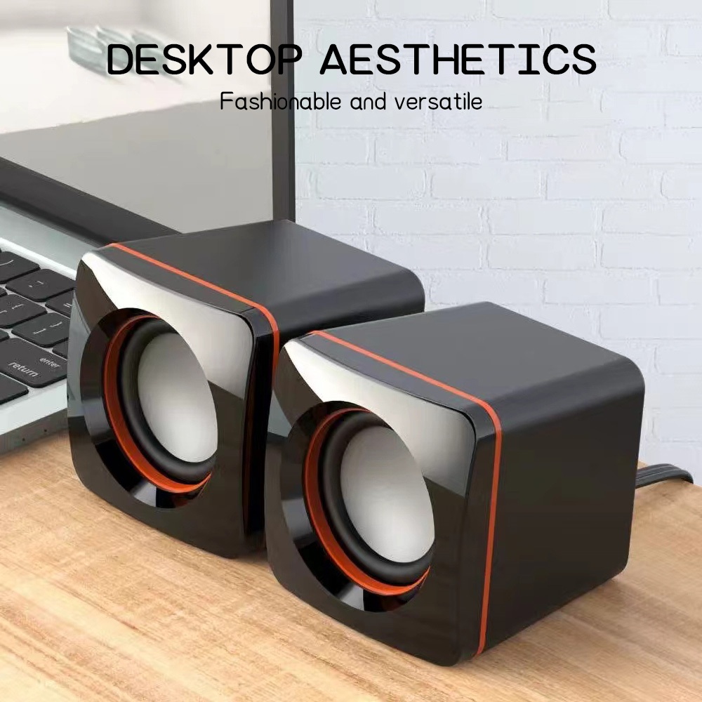 Mini Speaker Multimedia Subwoofer Speaker Sound Box for Computer Laptop ...