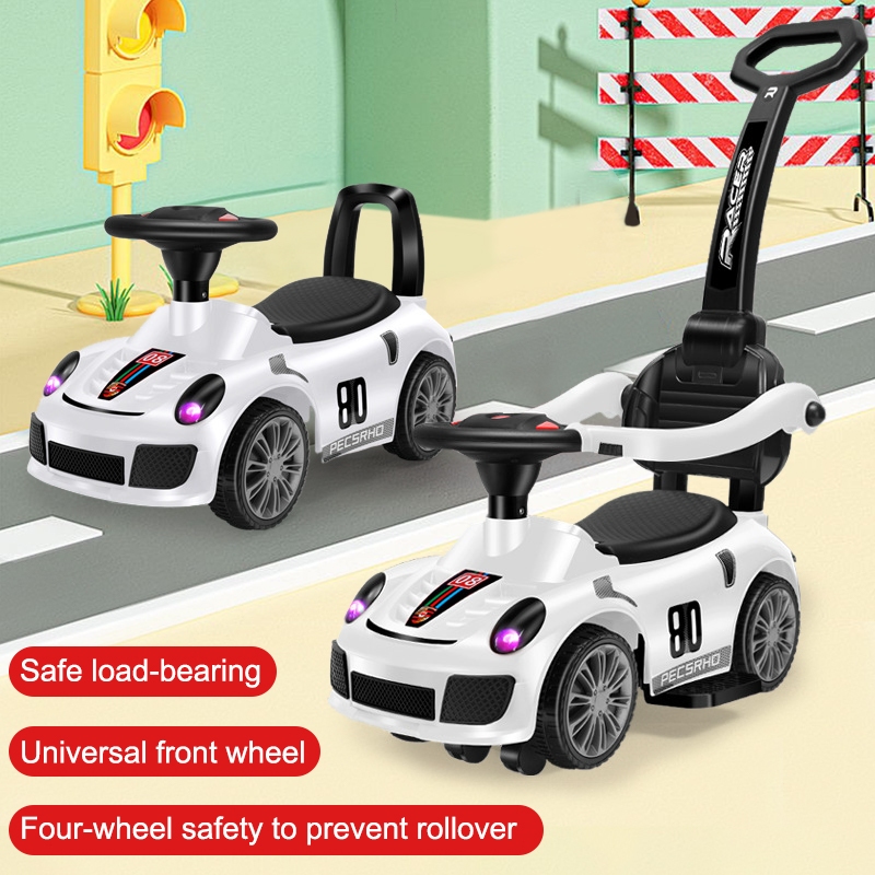 Multifunction Baby Kids Ride on Toy Car Push Stroller Kids Outdoor Car ...