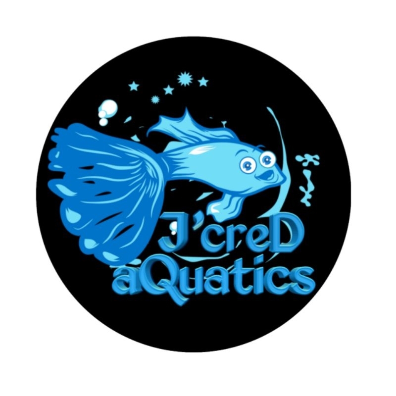 JCRED AQUATICS LOGO VINYL STICKER WATER PROOF ( FREEBIE ONLY ) | Shopee ...