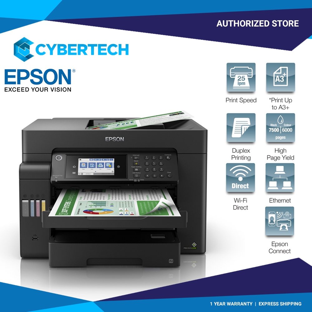 Epson Ecotank L15150 A3 Wi-Fi Duplex All-In-One Ink Tank Printer ...