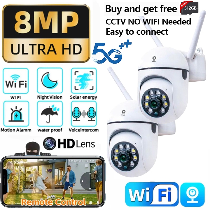 Cam Wireless Cctv No Subscription Aume Security Cameras Wireless