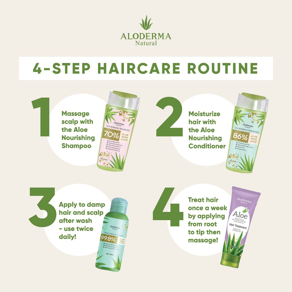 ALOEDERMA Hair Treatment 210ml | Shopee Philippines