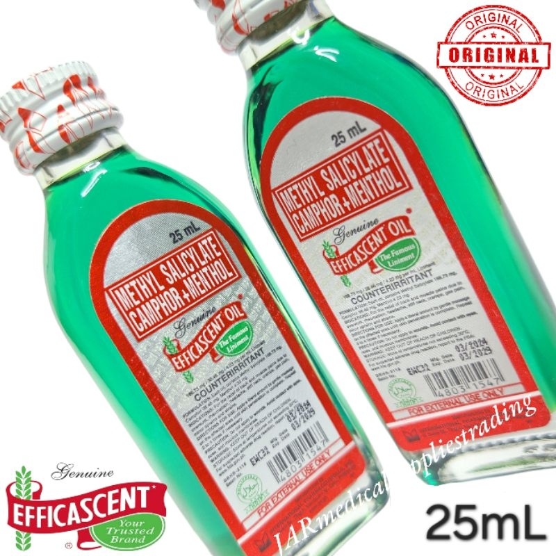 EFFICASENT OIL 25mL (Sold per Bottle) | Shopee Philippines