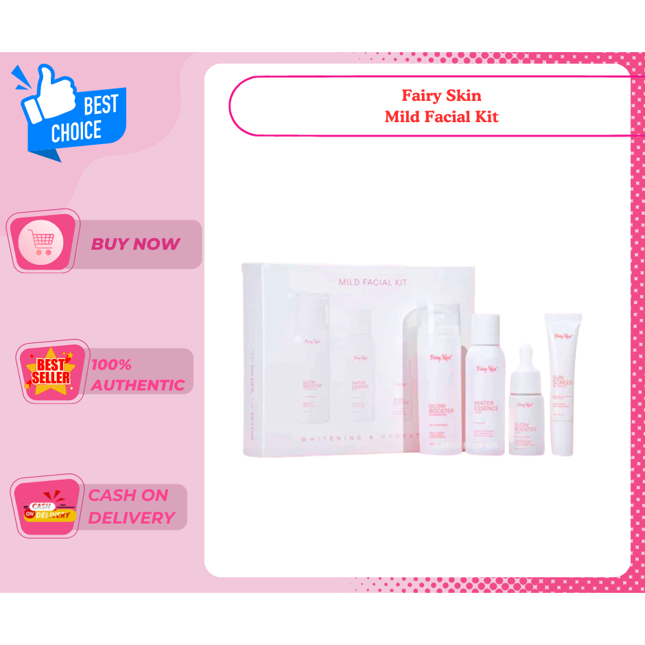 Fairy Skin Mild Facial Kit | Gentle Skin Brightening & Hydrating Set ...